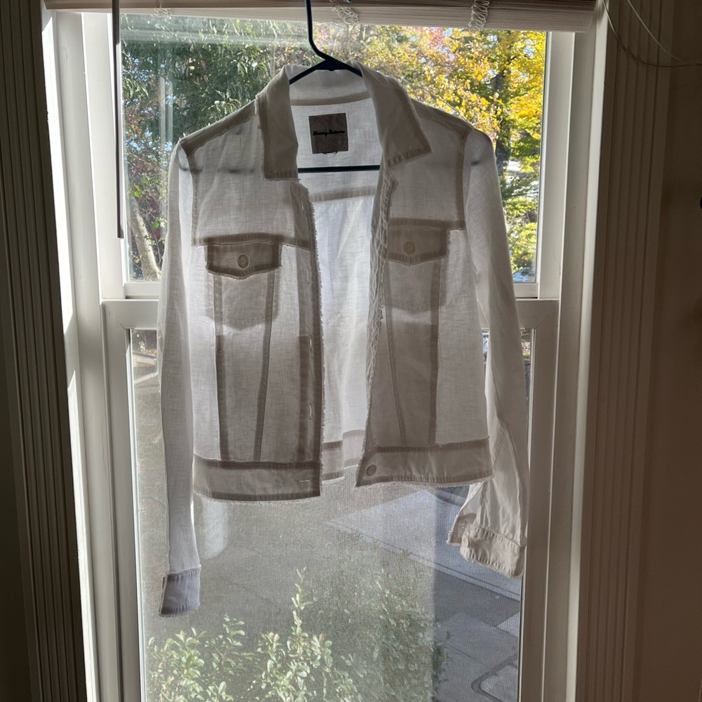 Tommy Bahama white jacket